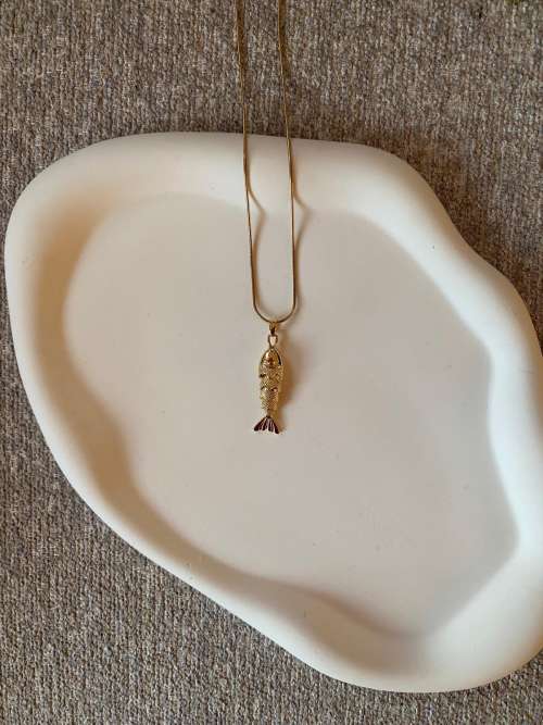 Balık Gold Kolye - Görsel 4